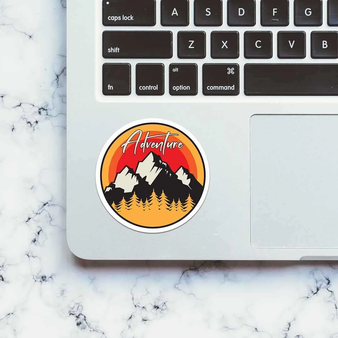 Adventure - Mountains Sticker