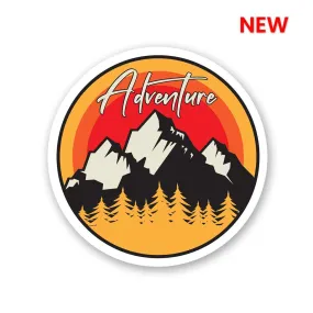 Adventure - Mountains Sticker