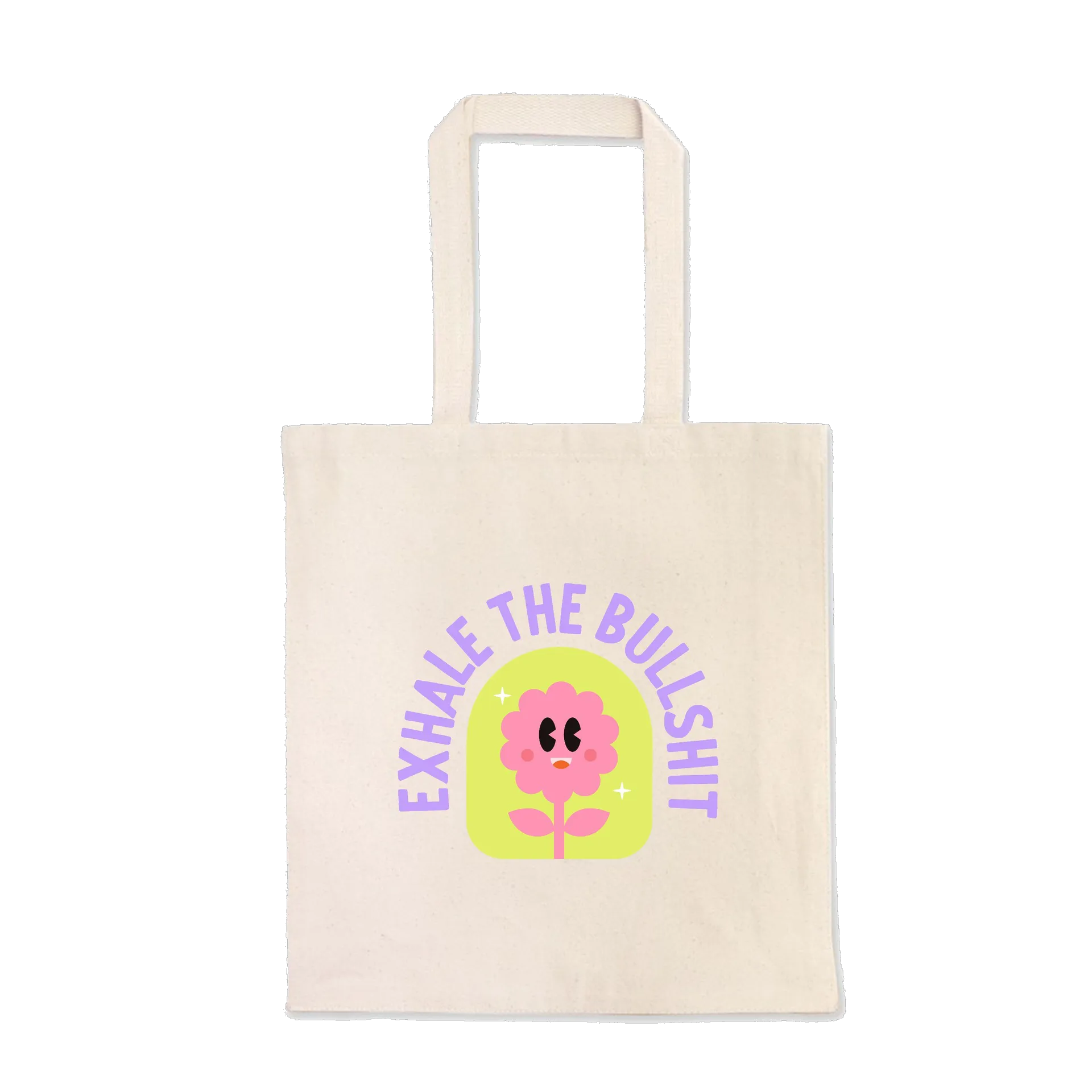 Exhale the BS - Heavy Tote Bag