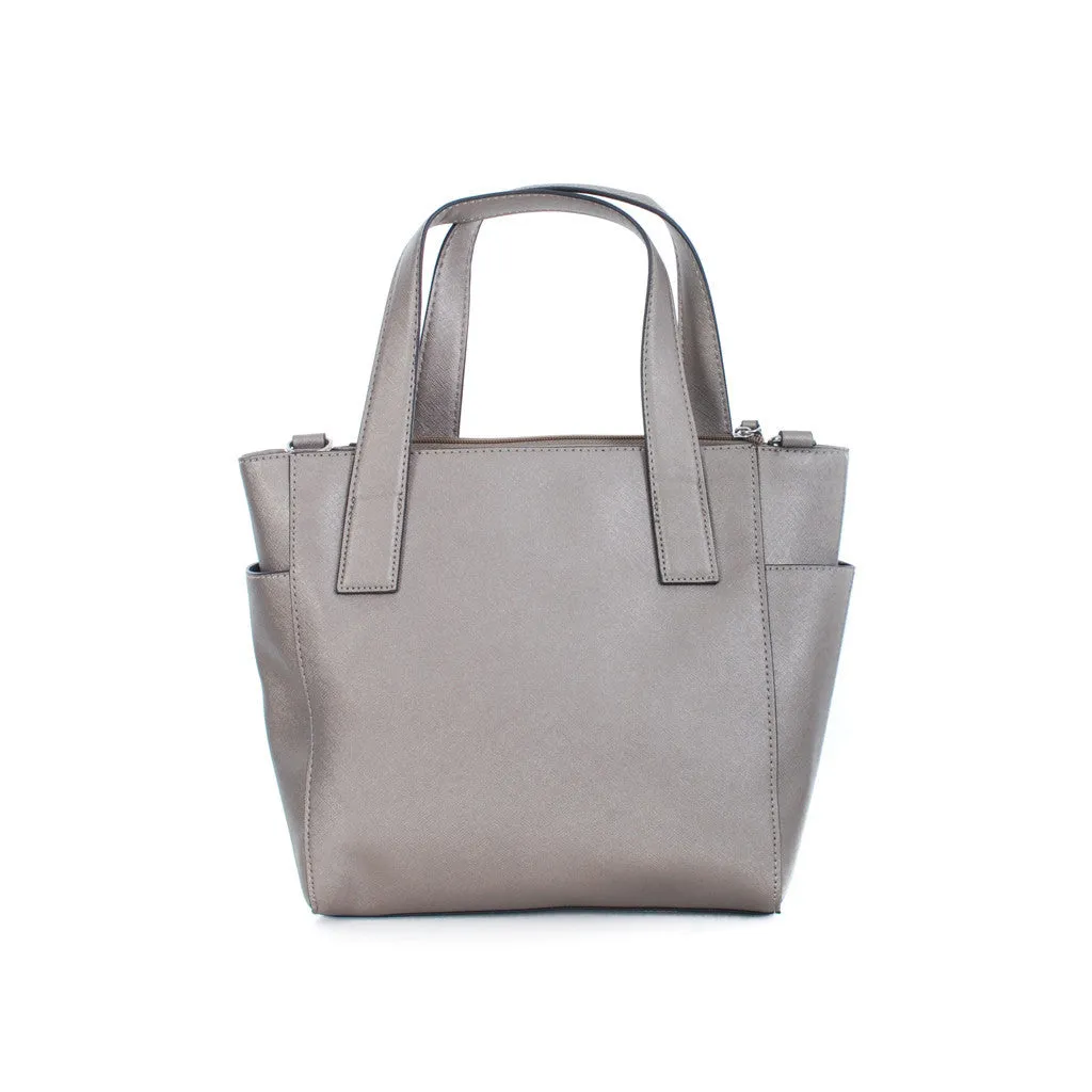 Kenneth Cole Silver Tote Bag