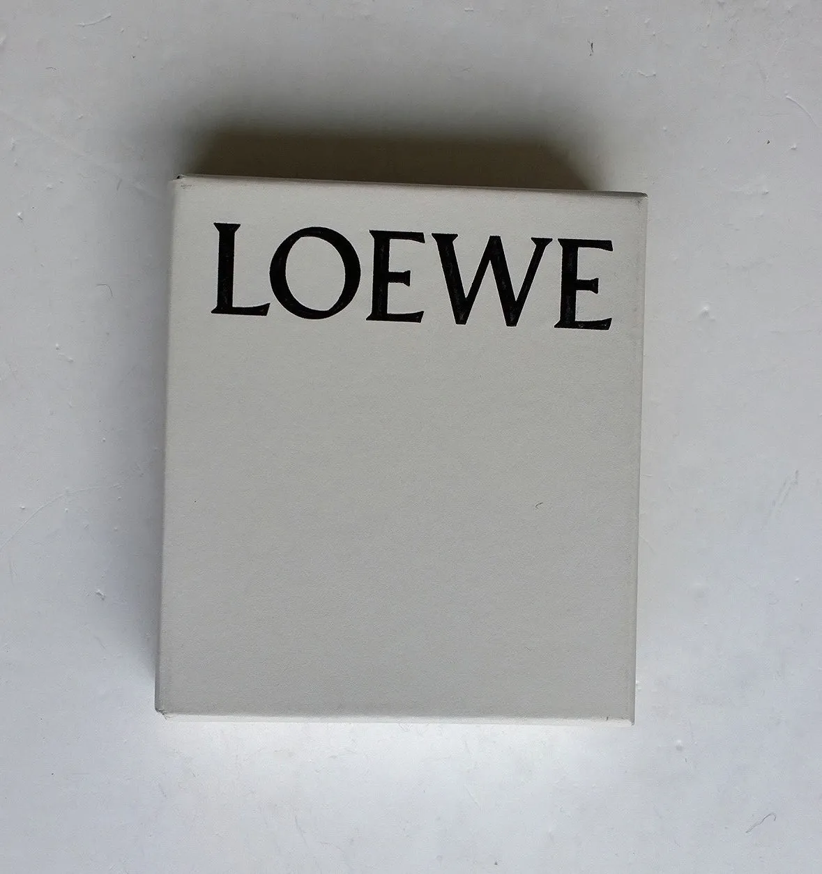 Loewe Leather Cardholder in Black Leather with Anagram Logo