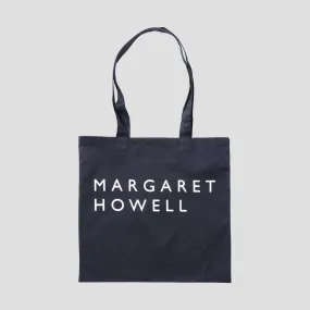 Margaret Howell Logo Tote Bag Navy