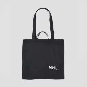 MHL. Shopper Light Cotton Drill Black