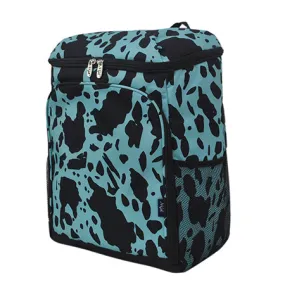 Neon Cow Turquoise NGIL Cooler Backpack