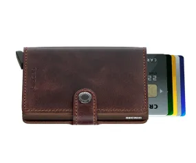 Secrid Mini Wallet Vintage Chocolate