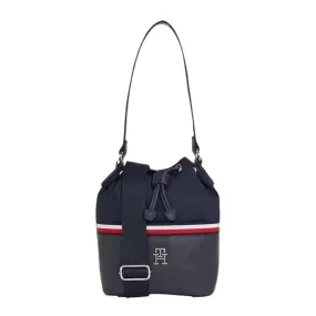 Tommy Hilfiger Iconic Mini Bucket Shoulder Bag AW0AW14657-NVY