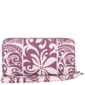 Wallet Kaylee Tapa Tiare Mauve